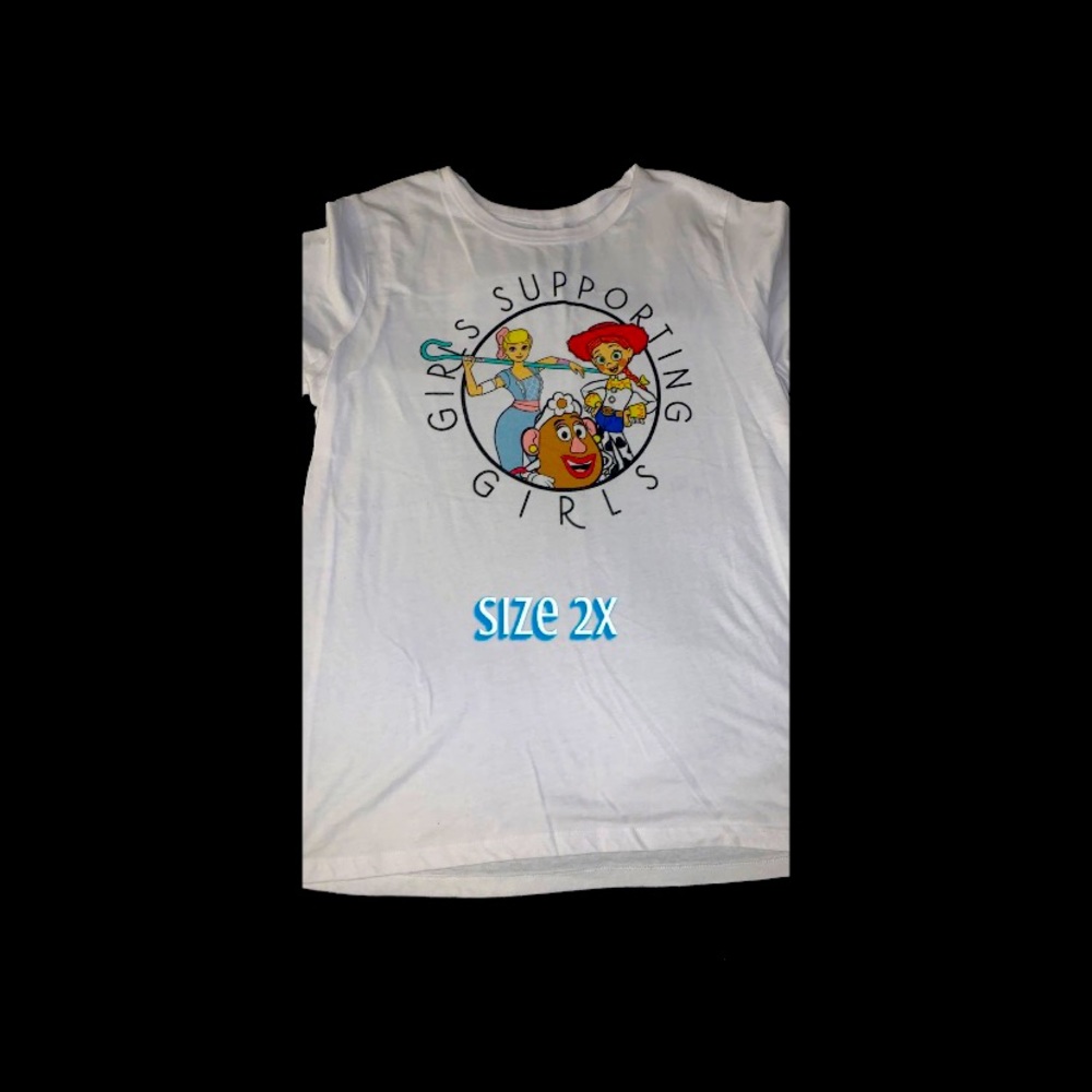 Toy Story Girls Supporting Girls Top 2XL